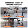 VEVOR Boxing Speed ​​Trainer, Punching Bag με βάση, Reflex Boxing Bag για εφήβους και ενήλικες, ρυθμιζόμενο ύψος, Free Standing Strike Bag Set με γάντια, Workout Speed ​​Bag για προπόνηση στο σπίτι, Μαύρο