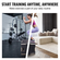VEVOR 3 σε 1 Plyometric Jump Box, 24/20/16 Inch Wooden Plyo Box, Platform &amp; Jumping Agility Box, Anti-slip Fitness Step Up Box for Home Gym Training, Conditioning Strength Training, Μαύρο