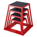 VEVOR Plyometric Jump Boxes, 12/18/24/30 Inch Plyo Box, Platform and Jumping Agility Box, Anti-slip Fitness Exercise Step Up Box for Home Gym Training, Conditioning Strength Training, Κόκκινο