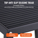 VEVOR Plyometric Jump Boxes, 12/18/24/30 Inch Plyo Box, Platform and Jumping Agility Box, Anti-slip Fitness Exercise Step Up Box for Home Gym Training, Conditioning Strength Training, Μαύρο