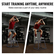VEVOR Plyometric Jump Box, 18 Inch Plyo Box, Steel Plyometric Platform and Jumping Agility Box, Anti-slip Fitness Step Up Box for Home Gym Training, Conditioning Strength Training, Μαύρο