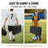 VEVOR Soccer Rebounder Board, Φορητός τοίχος ποδοσφαίρου 40&quot;X16&quot; με 2 γωνίες ανάκαμψης, αναδιπλούμενος HDPE Kickback Board, Εξοπλισμός προπόνησης ποδοσφαίρου για παιδιά και ενήλικες, Passing &amp; Shooting Practice