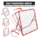VEVOR Soccer Rebounder Rebound Net, Kick-Back 39&quot;x39&quot;, φορητά δώρα προπόνησης ποδοσφαίρου, πλήρως ρυθμιζόμενο δίχτυ γωνιών, βοηθήματα και εξοπλισμός για παιδιά, εφήβους και όλες τις ηλικίες, Εύκολη ρύθμιση και τέλεια αποθήκευση