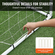 VEVOR Soccer Rebound Trainer, 8x6FT Iron Soccer Training Equipment, Sports Football Rebounder Wall με δίχτυ και γκολ διπλής όψης, ιδανικό για εξάσκηση στην πίσω αυλή, ατομική προπόνηση, πάσα