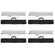 VEVOR Feather Flag Pole Kit 4 Packs Swooper Flag Pole 16,3 ft with Ground Stakes