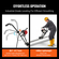 VEVOR Gas Concrete Power Screed, με Σετ ράβδων ίσιας ακμής σανίδας αλουμινίου 3370mm, δονούμενος κινητήρας φινιρίσματος τσιμέντου 4 χρόνων με ρυθμιζόμενες λαβές, εργαλεία σκυροδέματος υψηλής απόδοσης 6500rpm