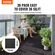 VEVOR Interlocking Deck Tiles 36 Pack 12&quot;x12&quot; Αδιάβροχο για Βεράντα Σκούρο Καφέ