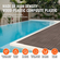 VEVOR Interlocking Deck Tiles Plastic Wood 27 Pack 12&quot;x12&quot; Αδιάβροχο για Βεράντα