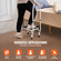 VEVOR Step Stool Ladder 3 Ρυθμιζόμενο ύψος με λαβή Μέγιστο Φορτίο 150 KG για RV