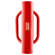 VEVOR Fence Post Driver with Handles 2.7 in Inner Diameter T Post Pole Pounder