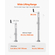 VEVOR A Frame Trailer Jack Bolt on Trailer Tongue Jack 2000 lbs 14,2&quot; Ταξίδι
