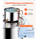 VEVOR Moonshine Still 13 Gal Water Alcohol Distiller Kit ζυθοποιίας από ανοξείδωτο χάλυβα