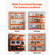VEVOR Storage Shelves 5 Tier Adjustable Heavy Duty Garage Shelving Unit 2500 lbs