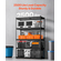 VEVOR Storage Shelves 5 Tier Adjustable Heavy Duty Garage Shelving Unit 2500 lbs