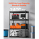 VEVOR Storage Shelves 4 Tier Adjustable Heavy Duty Garage Shelving Unit 2400 lbs