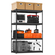 VEVOR Storage Shelves 4 Tier Adjustable Heavy Duty Garage Shelving Unit 2400 lbs