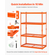 VEVOR Storage Shelves 4 Tier Adjustable Heavy Duty Garage Shelving Unit 2400 lbs
