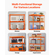 VEVOR Storage Shelves 4 Tier Adjustable Heavy Duty Garage Shelving Unit 2400 lbs