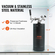 VEVOR Pressurized Growler Mini Beer Keg Draft Beer Growler Home 128Oz 4L Μαύρο