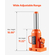 Εγχειρίδιο VEVOR Hydraulic Bottle Jack 30 Ton High Lift Automotive Car Repair Shop
