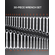 Σετ κλειδιών VEVOR Combination 30 PCS SAE 1/4&quot; έως 1&quot;, Metric 8-24mm Organizer Rack