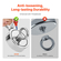 VEVOR 1000 LBS Strong Fishing Magnet Kit Καραμπίνερ διπλής όψης Pull Force Rope