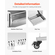 VEVOR Roaster Spit Rotisserie BBQ Grill Pig Lamb Chicken Roaster 60W 286 LBS
