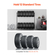 VEVOR Rolling Tire Storage Rack 2-Shelf Tire Holder μέχρι 12 Standard ελαστικά