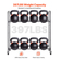 VEVOR Rolling Tire Storage Rack 2-Shelf Tire Holder μέχρι 12 Standard ελαστικά