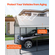 VEVOR 12&#039; x 20&#039; Metal Carport Heavy Duty Υπαίθριο Καταφύγιο Αυτοκινήτων Γκαράζ για Σκάφη
