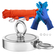 VEVOR 2000 LBS Strong Fishing Magnet Kit Καραμπίνερ διπλής όψης Pull Force Rope