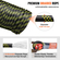 VEVOR Vertical Lifeline 150ft (45,7m) Outdoor Climbing Rope Black &amp; Yellow