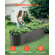 VEVOR Μεταλλικό Υπερυψωμένο Κρεβάτι Κήπου 8x2x2 ft Γαλβανισμένο Κουτί Ζαρντινιέρης εξωτερικού χώρου Σκούρο Γκρι