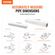 VEVOR Mini Split Line Set Cover 76,2mm W 5350mm L, PVC Διακοσμητικό κάλυμμα γραμμής σωλήνα για κλιματιστικό με 4 ίσιες αγωγούς &amp; πλήρη εξαρτήματα Εύκολη εγκατάσταση, Βάφεται για αντλίες θερμότητας, Λευκό