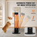VEVOR Infrared Heater 2000W Electric Space Heater Remote Control 3 Speeds Timer