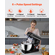 VEVOR Stand Mixer 8.3 QT Electric Dough Mixer 1400W 6 + P Speeds Food Beater