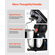 VEVOR Stand Mixer 8.3 QT Electric Dough Mixer 1400W 6 + P Speeds Food Beater