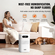 VEVOR 5L(1.32G) Υγραντήρας εξατμιστή για 538,2 sqft Καθαριστής αέρα για υπνοδωμάτιο