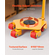 VEVOR Machine Skate 8800 lbs Machinery Moving Skate με λαβή περιστροφή 360°
