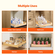 VEVOR Pull Out Organizer ντουλαπιού Soft Close Slideout Ξύλινο συρτάρι 20&quot;Wx21&quot;D