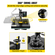 VEVOR Heat Press Machine, 15x15inch / 38x38cm, 2IN1 Clamshell Sublimation Transfer Printer with Teflon Coating, Digital Precise Heat Control, Powerpress for T-shirts Καπέλα Καπέλα