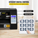 VEVOR Vinyl Cutter, 375mm Vinyl Plotter, LED Screen Plotter Cutter, Ημιαυτόματο ενσωματωμένο οπτικό μάτι, συμβατό με λογισμικό SignCut για Mac και Windows System Desktop Design