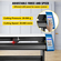 VEVOR 53-ιντσών ημι-αυτόματο περιγράμματος Vinyl Cutter Plotter Εγχειρίδιο τοποθέτησης