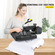 VEVOR Heat Press Machine 15 x 15 Inch 8 in 1 Heat Pressure 1000W Machine Sublimation 360° Rotation Swing Away Heat Press 8 in 1 Machine Printing Shirt Dual-Tube Heating for DIY T-shirts Cap κούπες (Μαύρο)