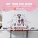 VEVOR Heat Press Machine 12x10in Heat Transfer Machine for T-Shirts Press Pink