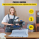 VEVOR Digital Heat Press 15&quot;x15&quot; T-shirt Sublimation Transfer Machine Swing Away