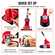 Μηχάνημα κουμπιών VEVOR, 75 mm (3 ιντσών) Badge Punch Press Kit, Children DIY Gifts Pin Maker, Button Making Supplis with 500pcs Button Parts &amp; Circle Cutter &amp; Magic Book