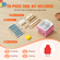 VEVOR Mini Pottery Wheel Electric Ceramic Wheel Machine 0-320rpm Speed ​​Pink