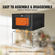 Περίβλημα VEVOR Laser Engraver 31,5 x 31,5 x 19,6&quot; Πυρίμαχο προστατευτικό κάλυμμα