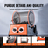 VEVOR 5kg Περιστροφικό ανατροπέα Surface Polisher Jewelry Polish Finish Machine Gem DIY